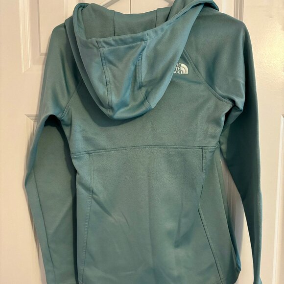 The North Face Hooded Full Zip Jacket Sage Green Women XS - Picture 3 of 10